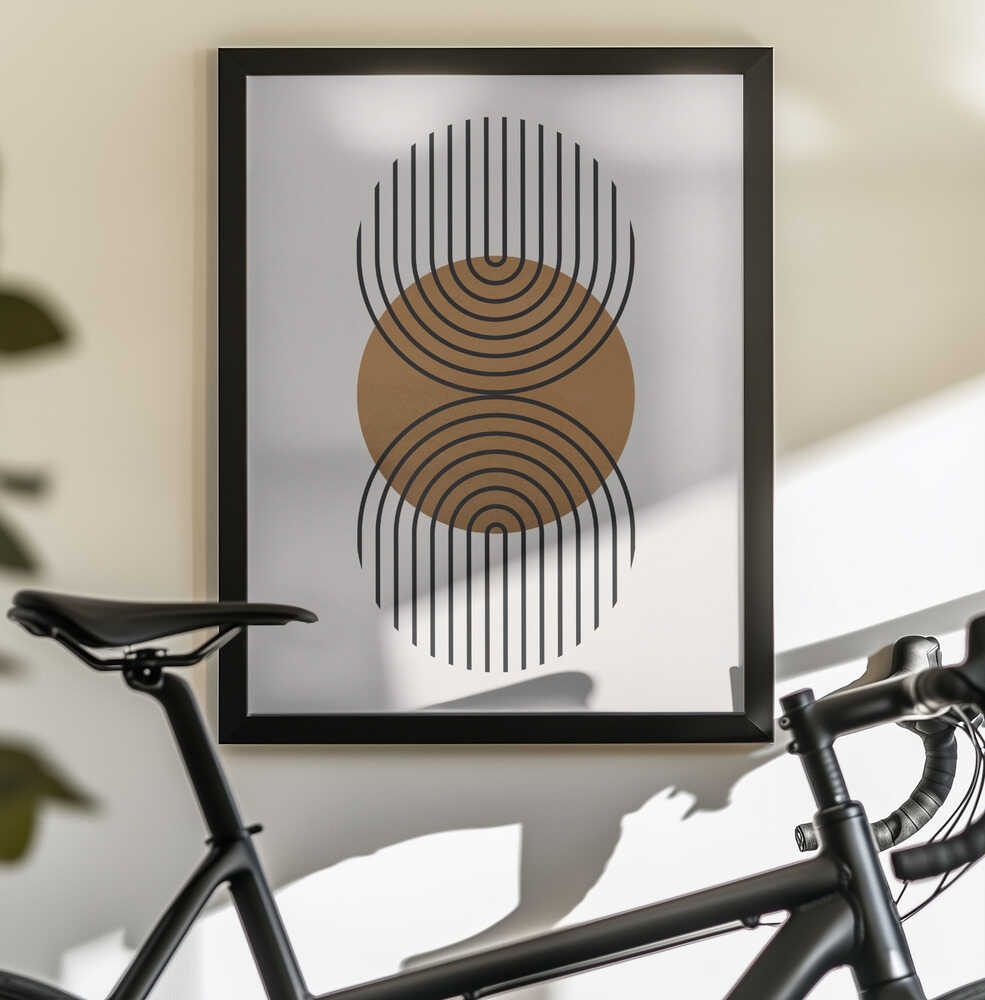 Wall art Art with circles 1