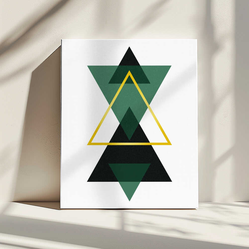 Wall art Minimal Triangle Collection #3