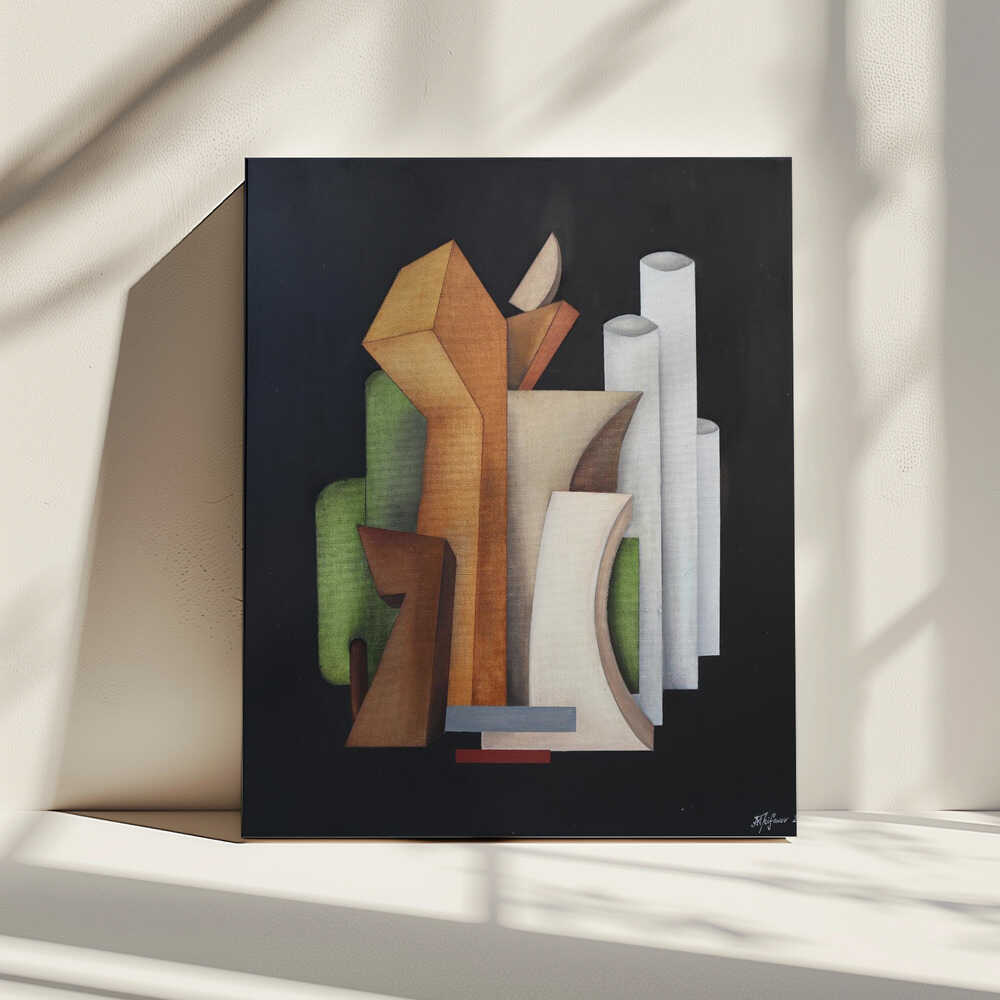 Wall art 12 tones of Arnold Schoenberg