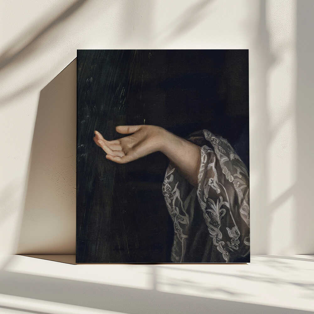 Wall art Detail Of Woman / Oil Painting
