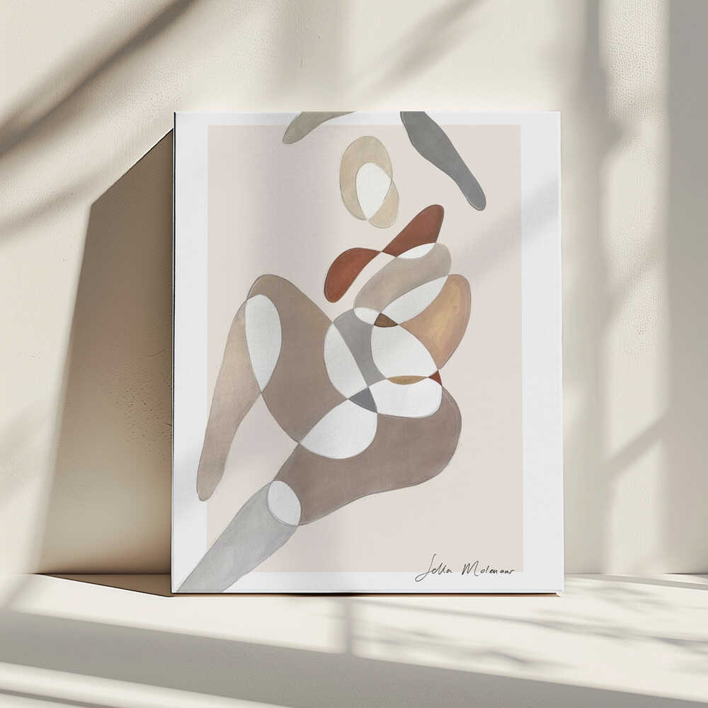 Wall art Flowing Silhouettes