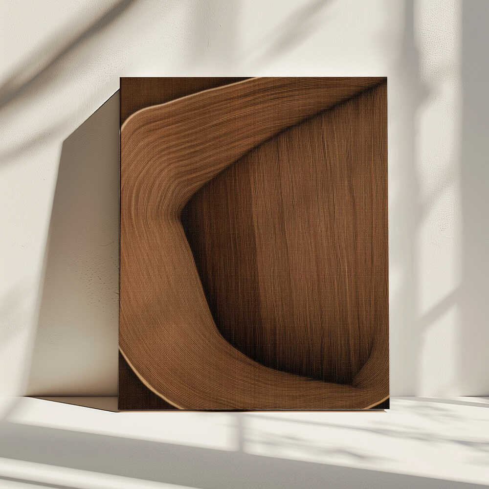 Wall art Caramel lines I