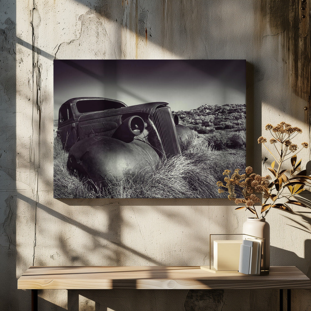 Wall art Disposed-Car