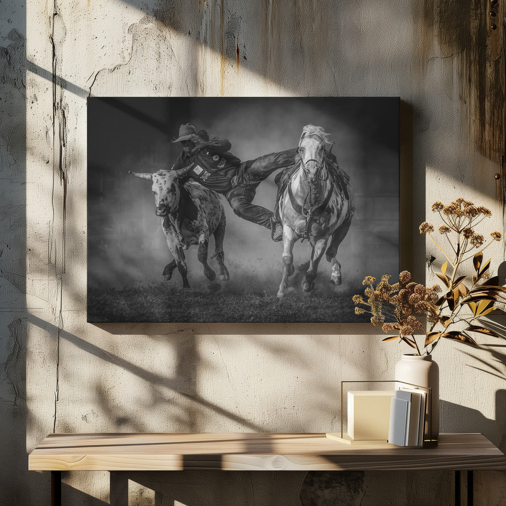 Wall art Grabbing Canvas Print