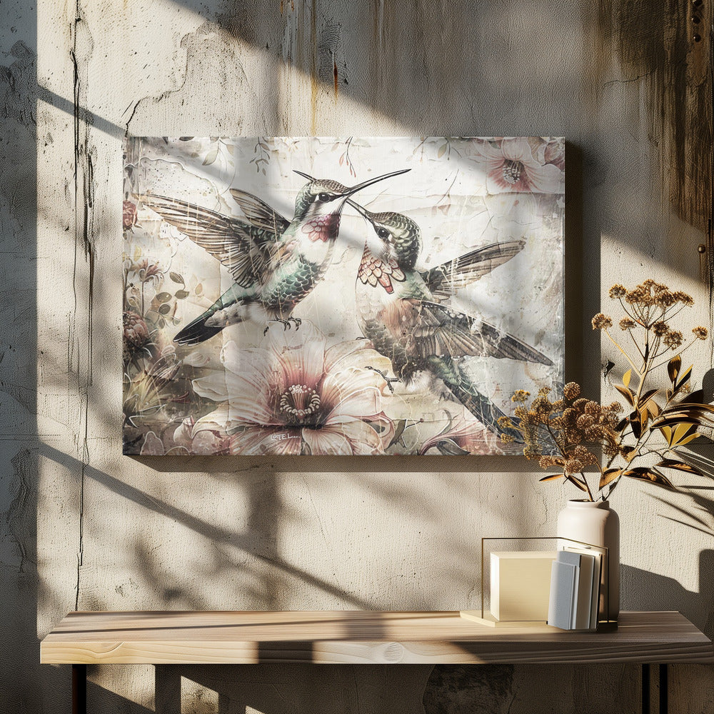 Abstract Art Canvas Print-wall-art-bird-birds-animal-vintage-art-illustration-wallart-10-48X36