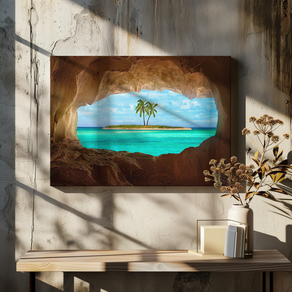 Wall art Paradise Canvas Print