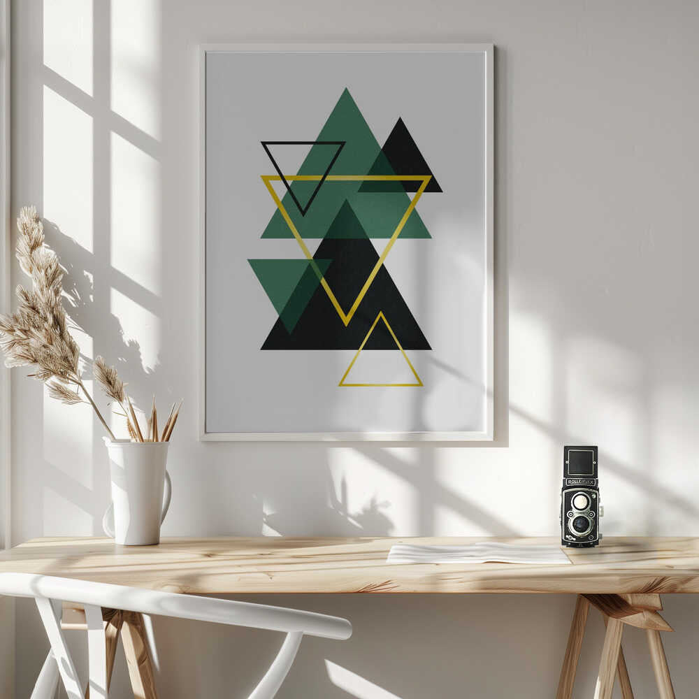 Wall art Minimal Triangle Collection #2