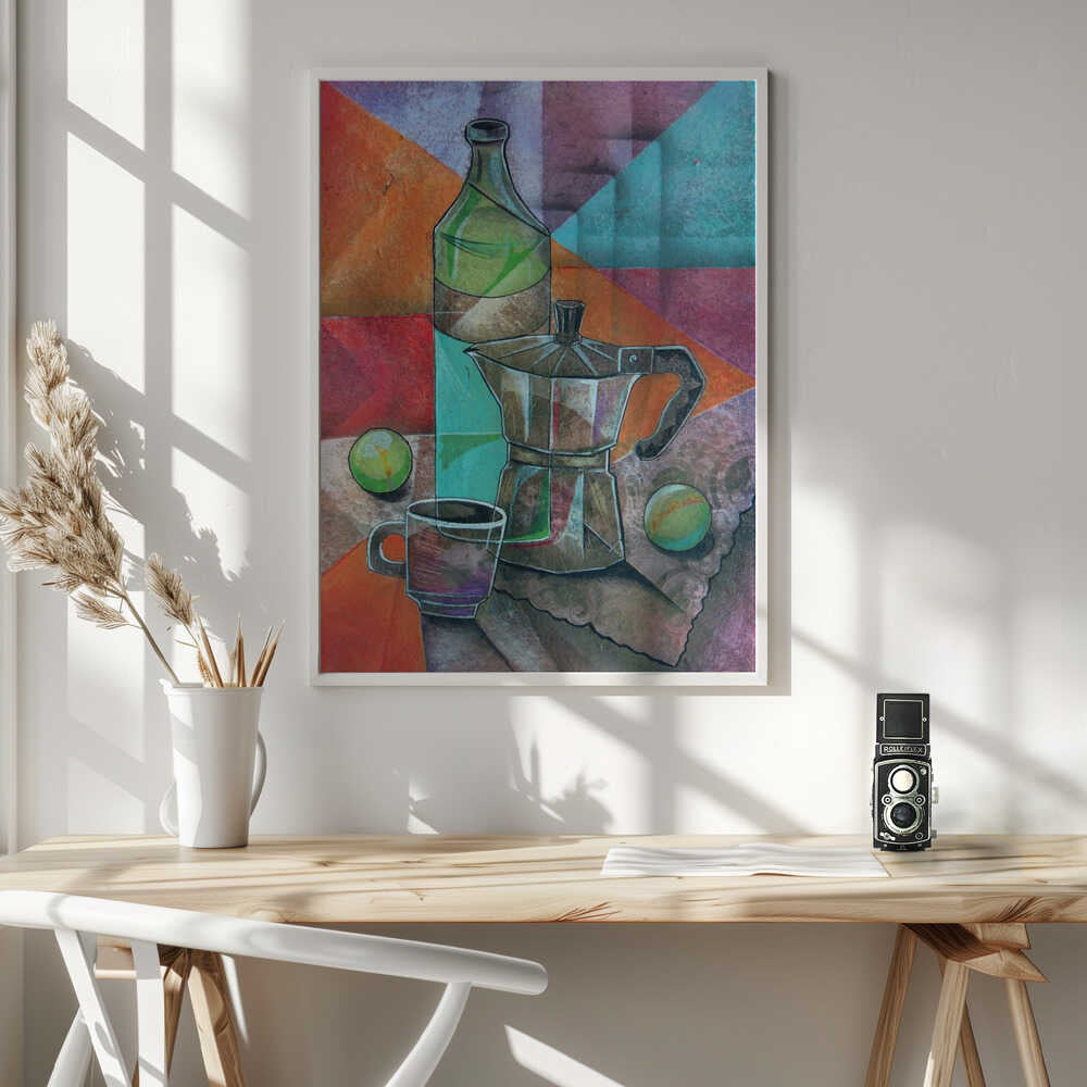 Wall art Still Life with Coffee Pot