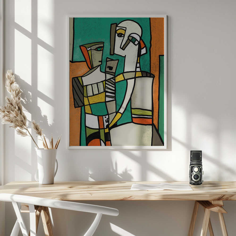 Wall art Abstract Figures Dance