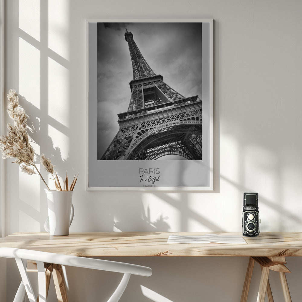 Landscape Photography Canvas Print-wall-art-in-focus-paris-eiffel-tower-36X48