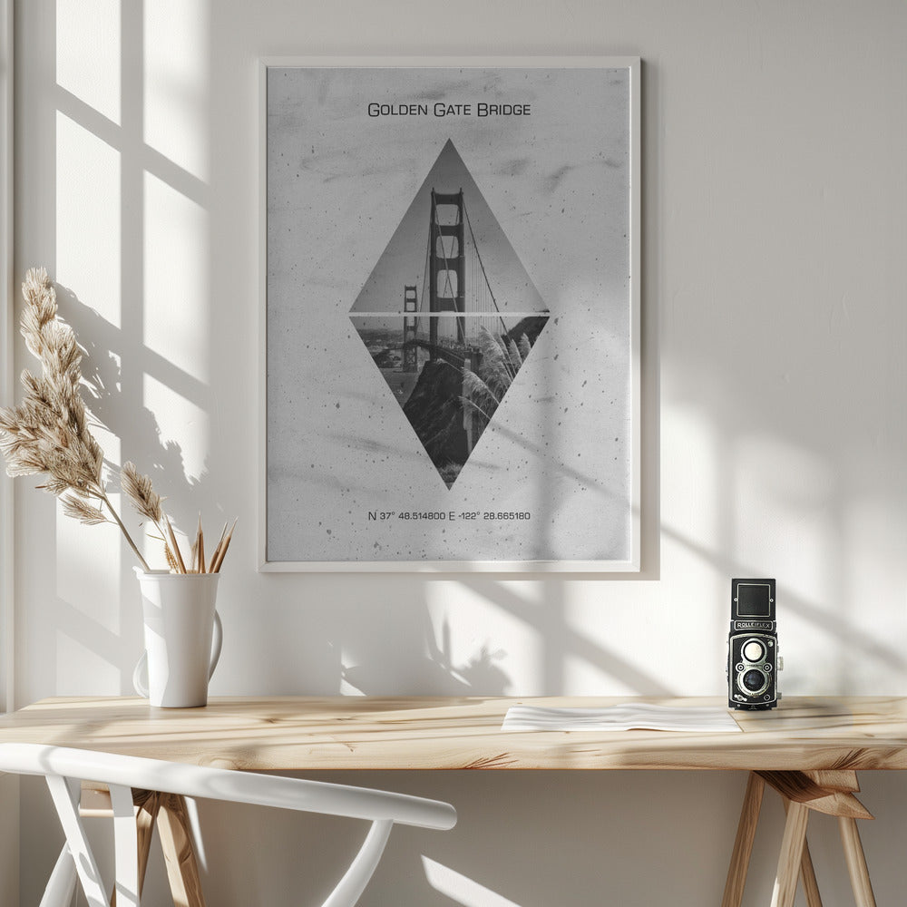 Landscape Photography Canvas Print-wall-art-coordinates-san-francisco-golden-gate-bridge-36X48