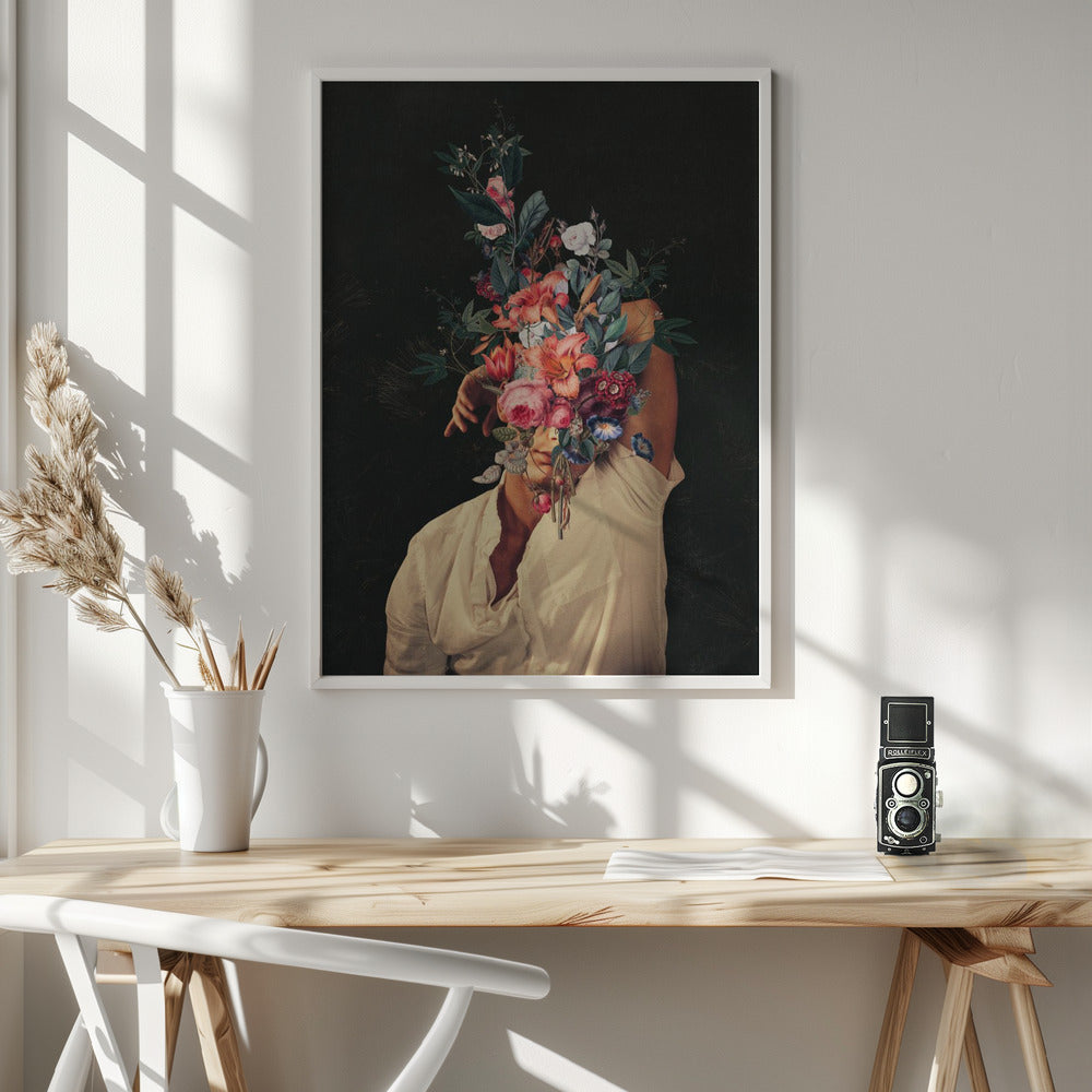 Wall art Roses Bloomed Everytime I Thought of You