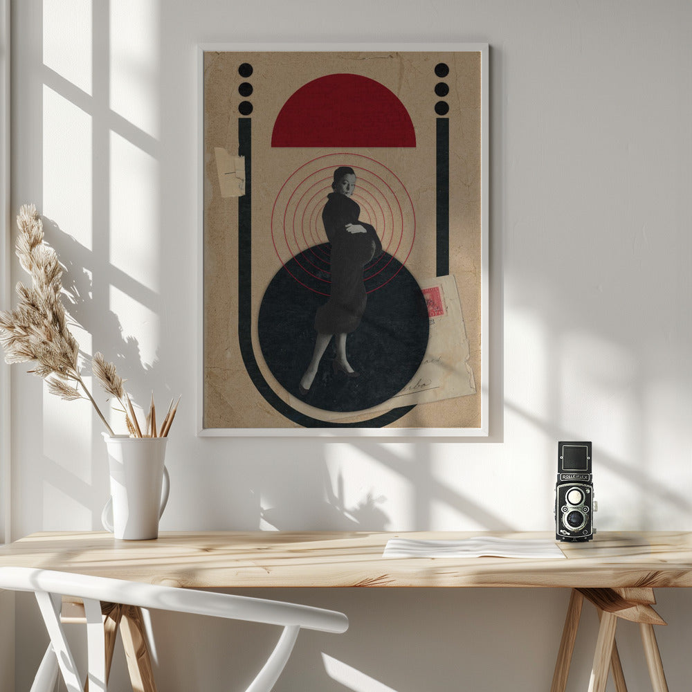 Abstract Art Canvas Print-wall-art-me-in-the-middle-36X48inches