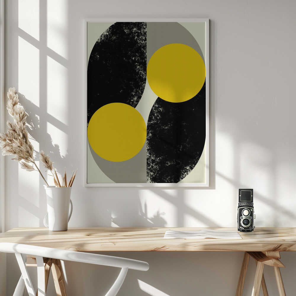 Wall art Duality in Motion