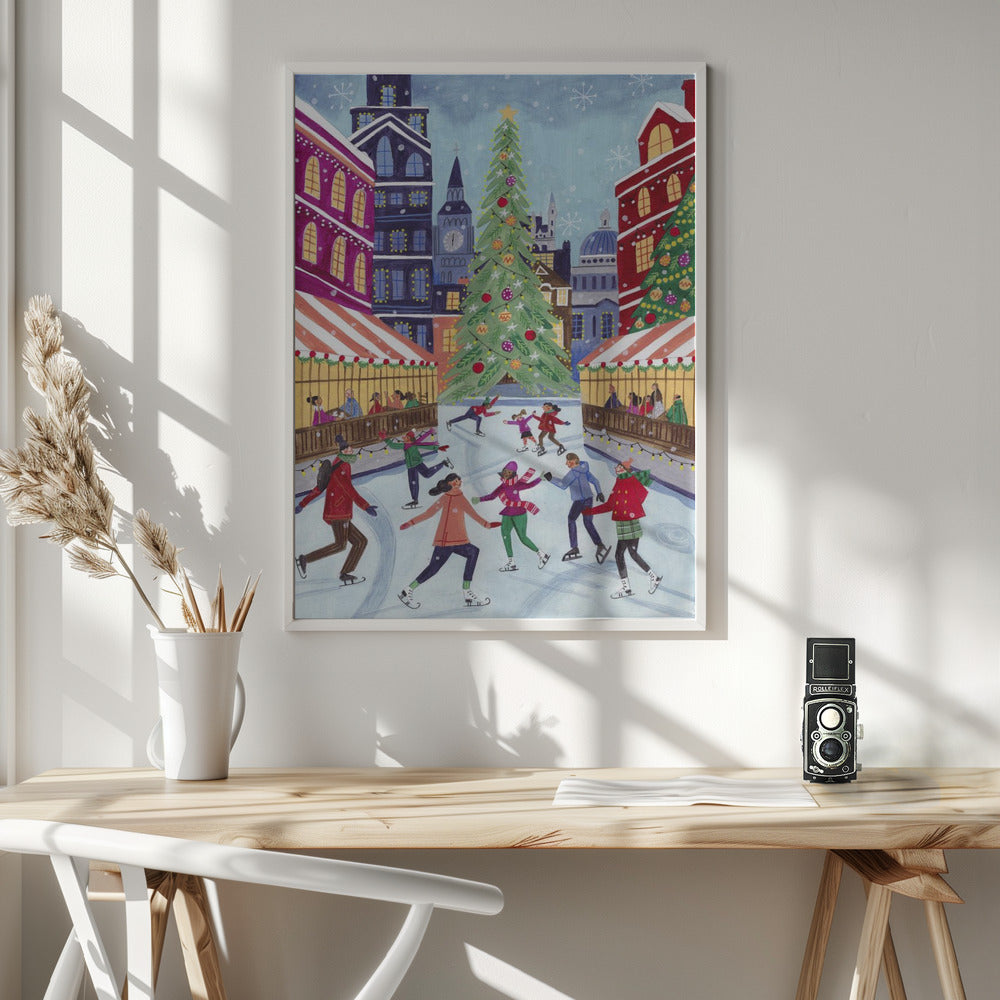 Wall art Skating in London Canvas Print