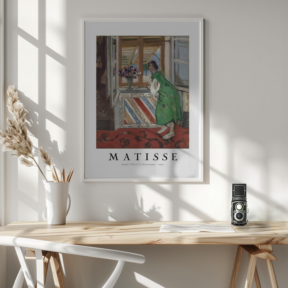 Wall art Jeune Fille a La Mauresque 1939
