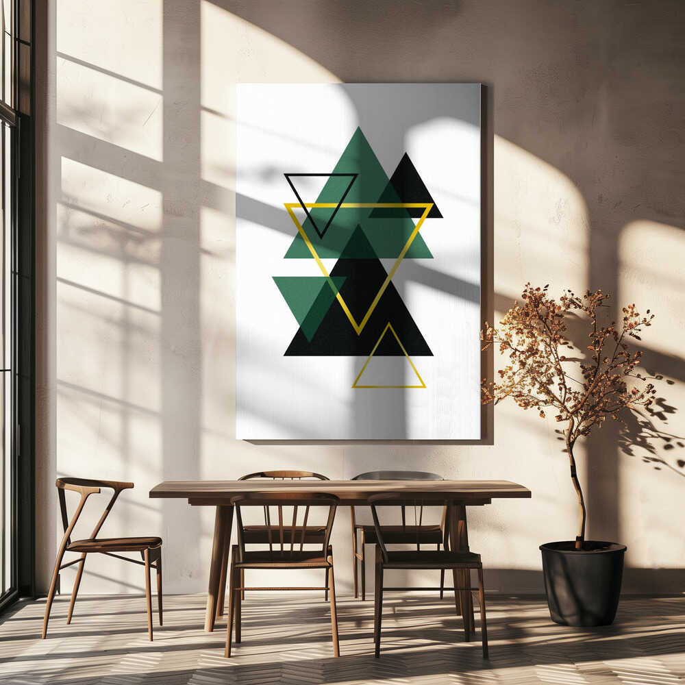 Wall art Minimal Triangle Collection #2