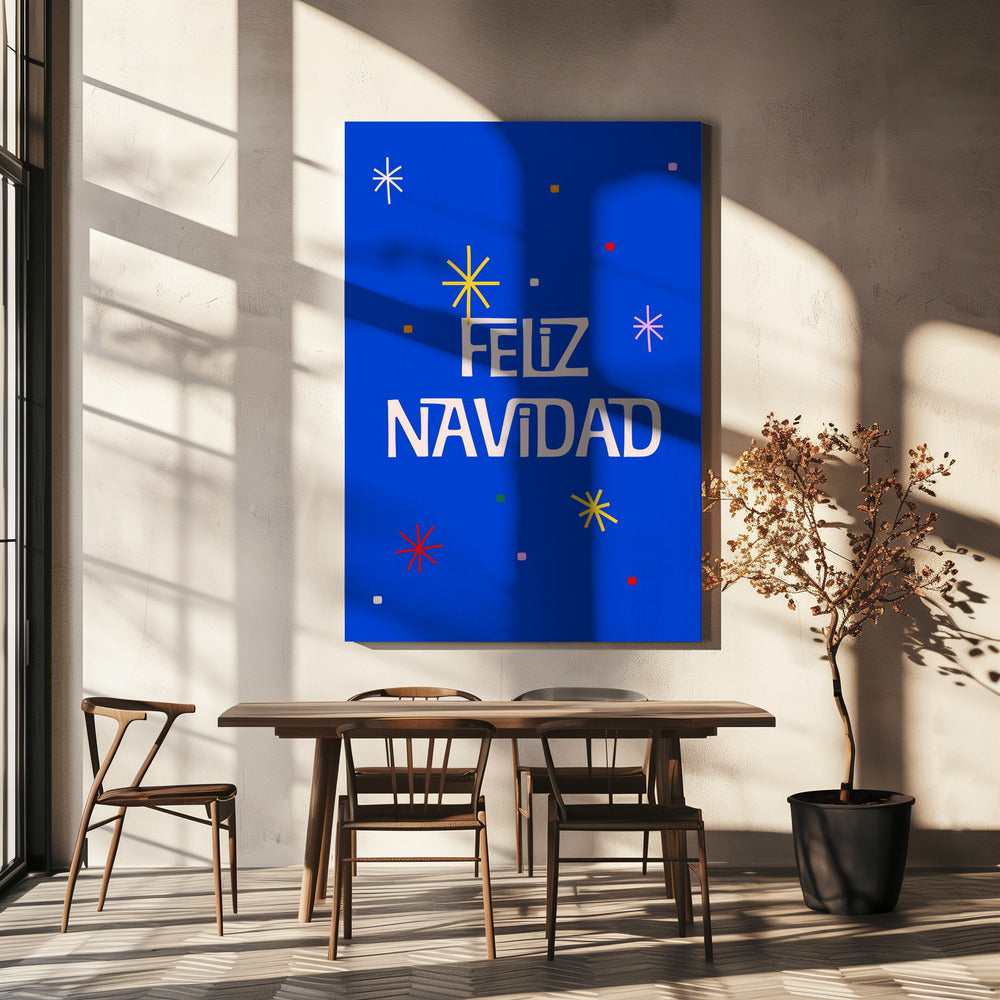 Wall art Feliz Navidad