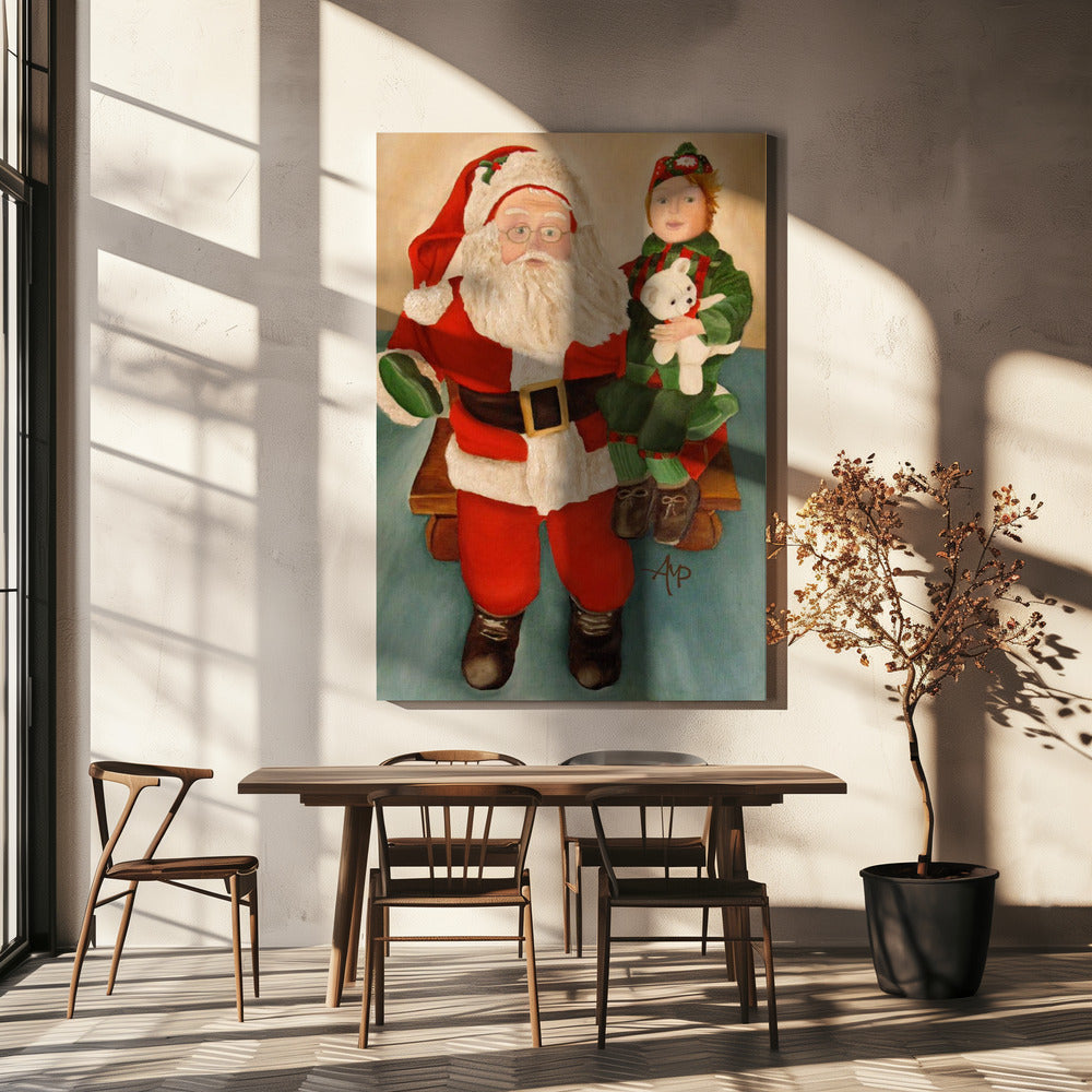 Wall art Ask Santa