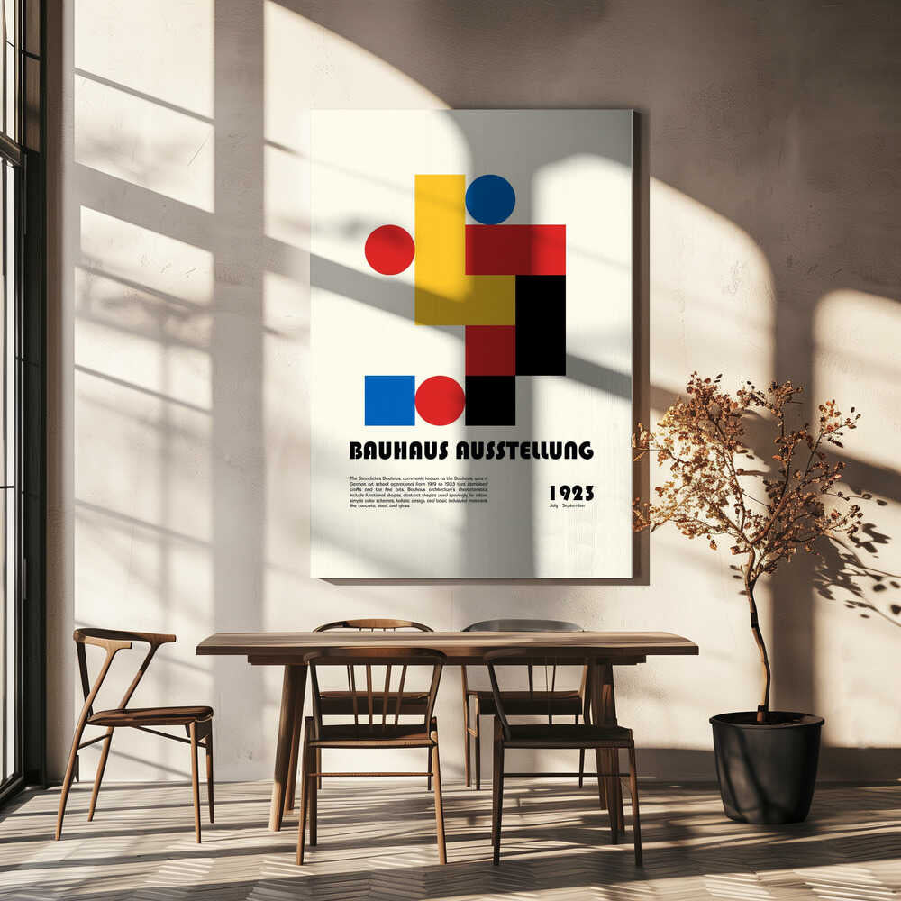 Wall art Bauhaus Ausstellung