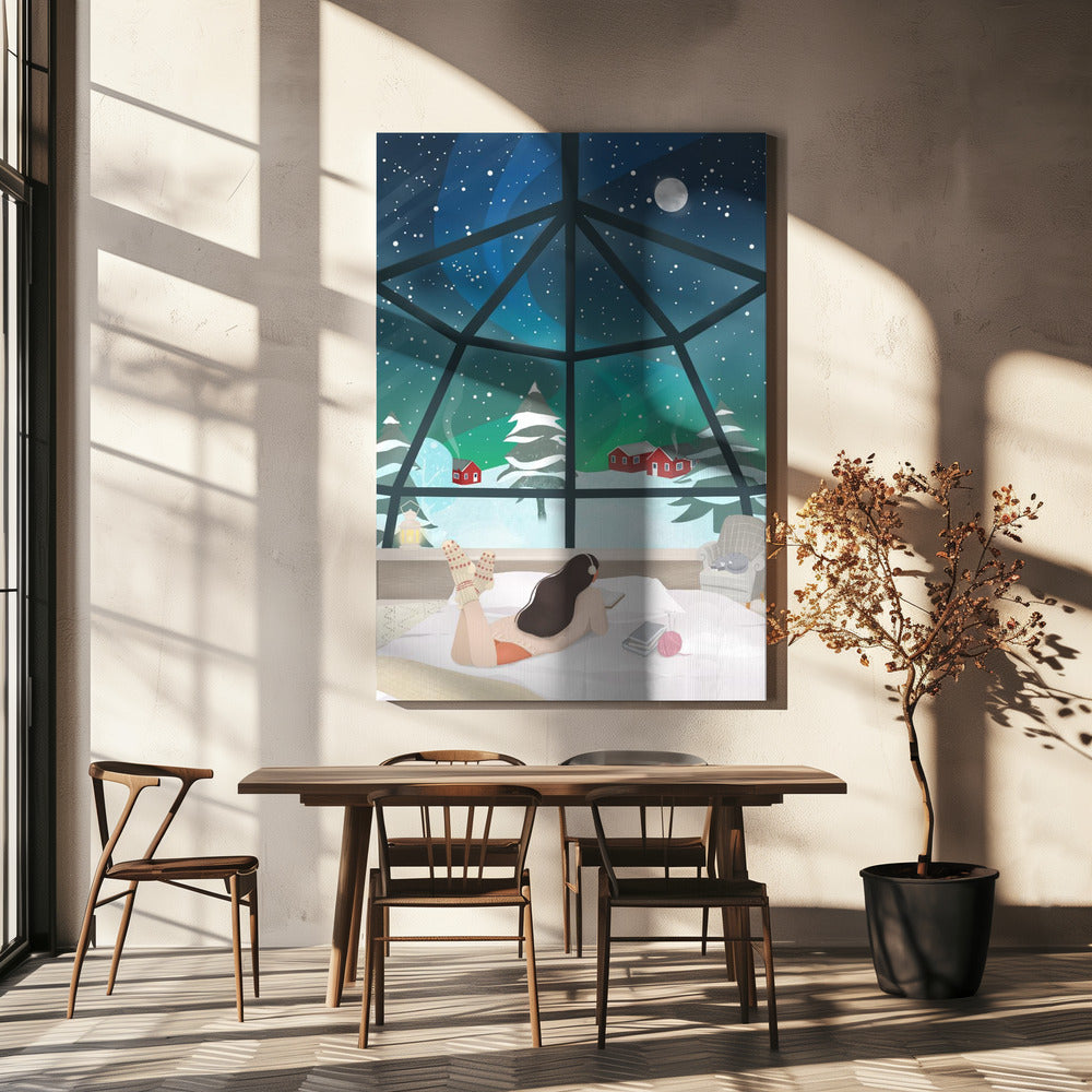 Wall art Lapland, Finland Canvas Print