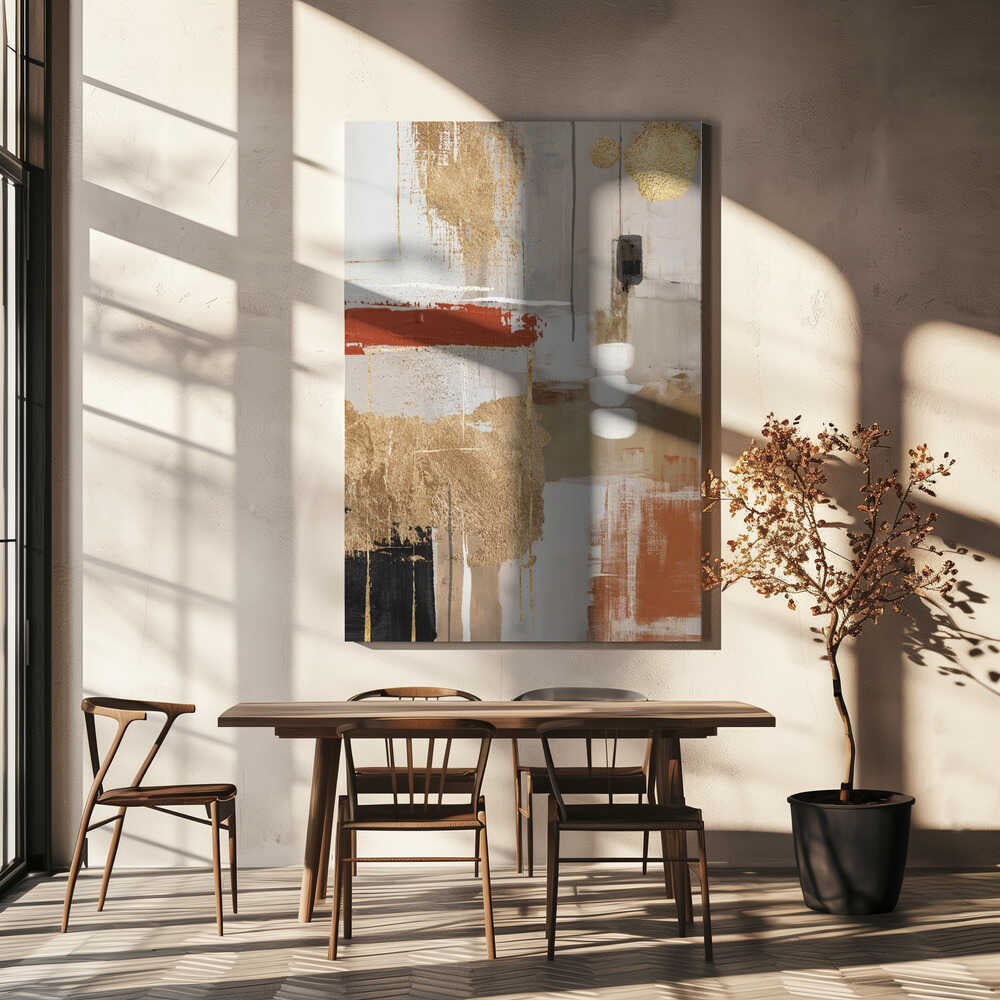 Wall art Terracotta Chaos 2