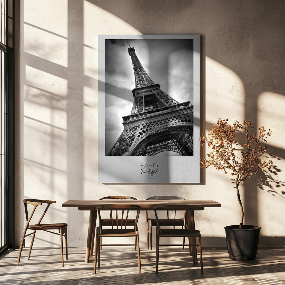 Landscape Photography Canvas Print-wall-art-in-focus-paris-eiffel-tower-24X36