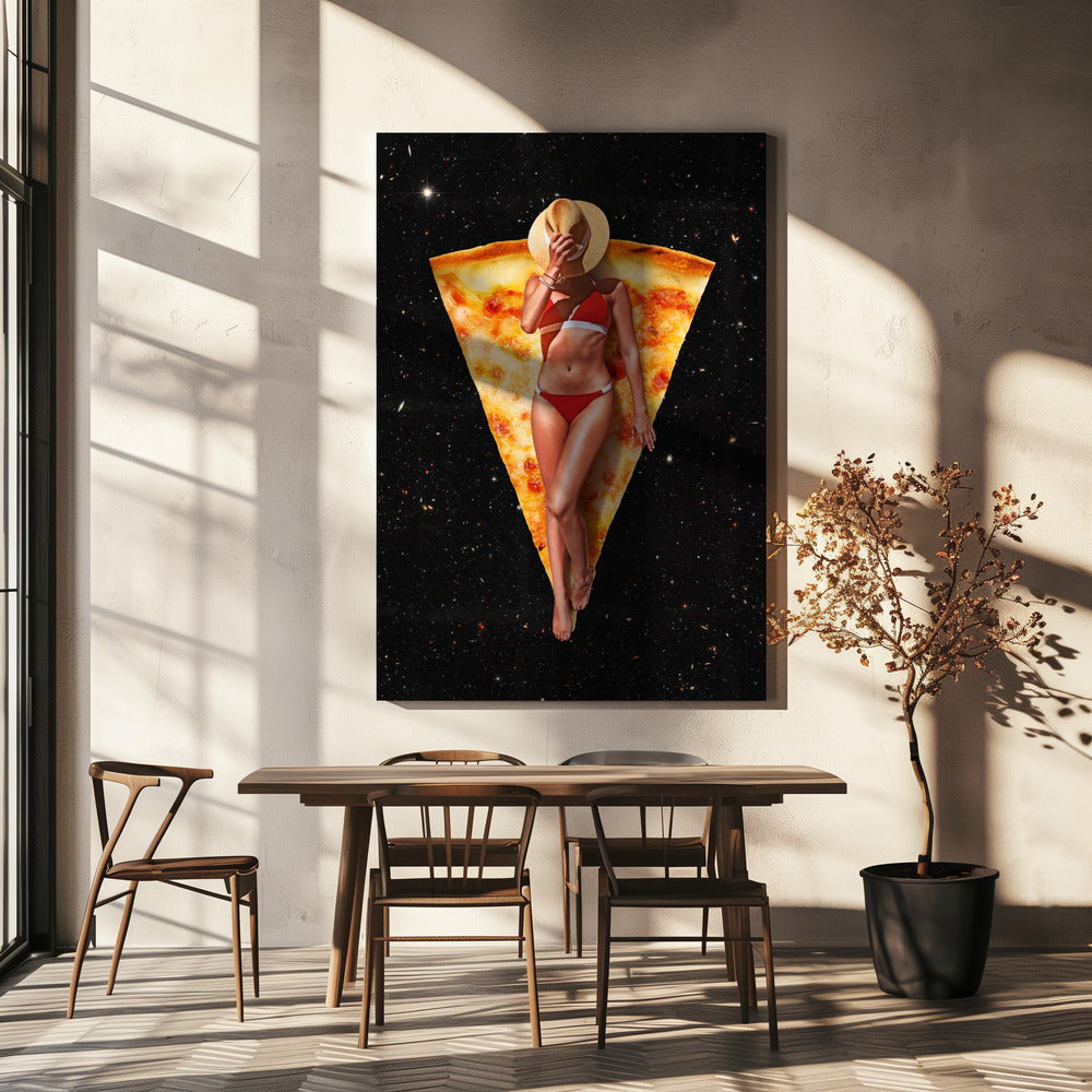 Wall art Pizza Sun Tan