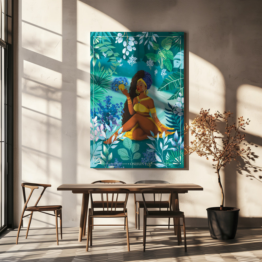 Wall art Oshun Orisha Goddess