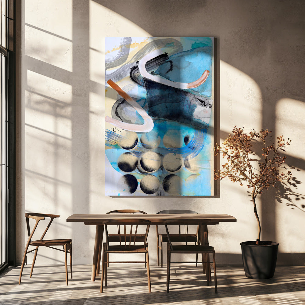 Abstract Art Canvas Print-wall-art-minimal-36X48