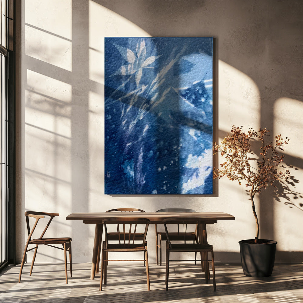 Abstract Art Canvas Print-wall-art-at-nightfall-vii-xi-36X48
