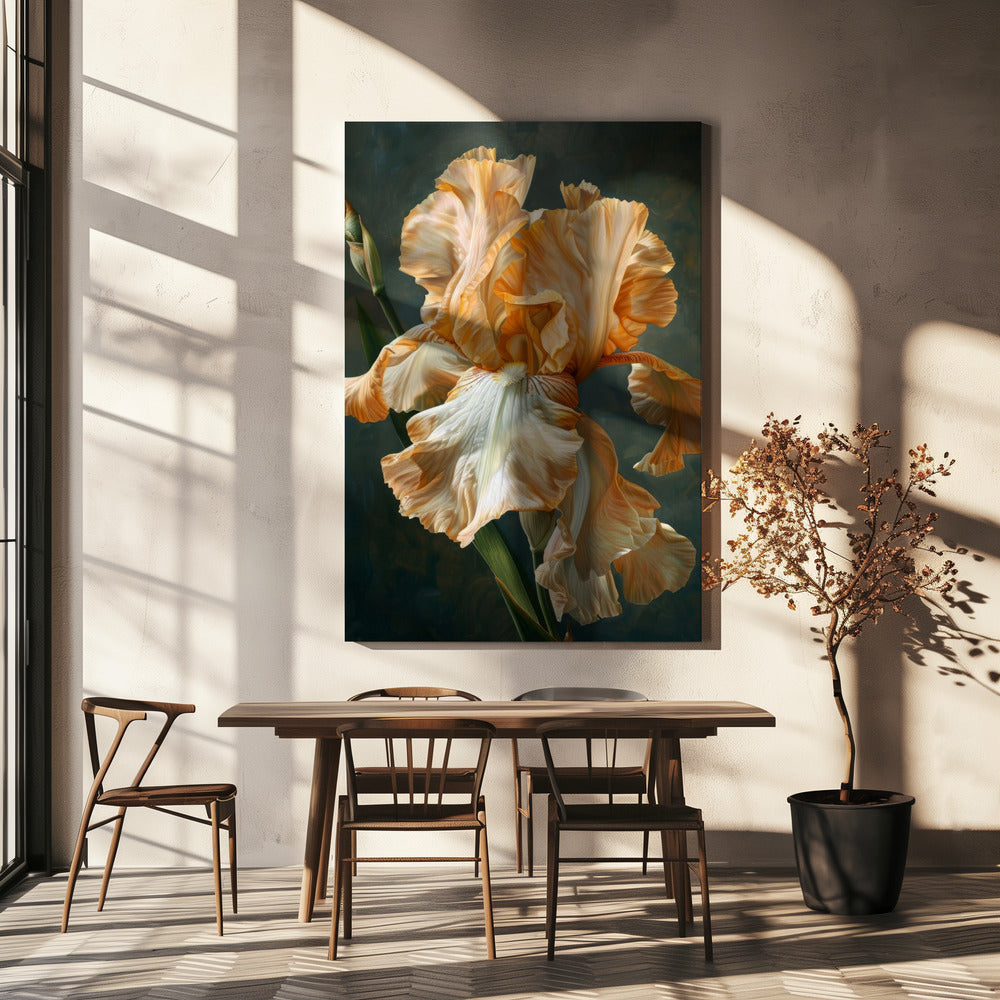 Wall art Iris Fl 77 24X36inch Gallery Wrapped (Ready to Hang)