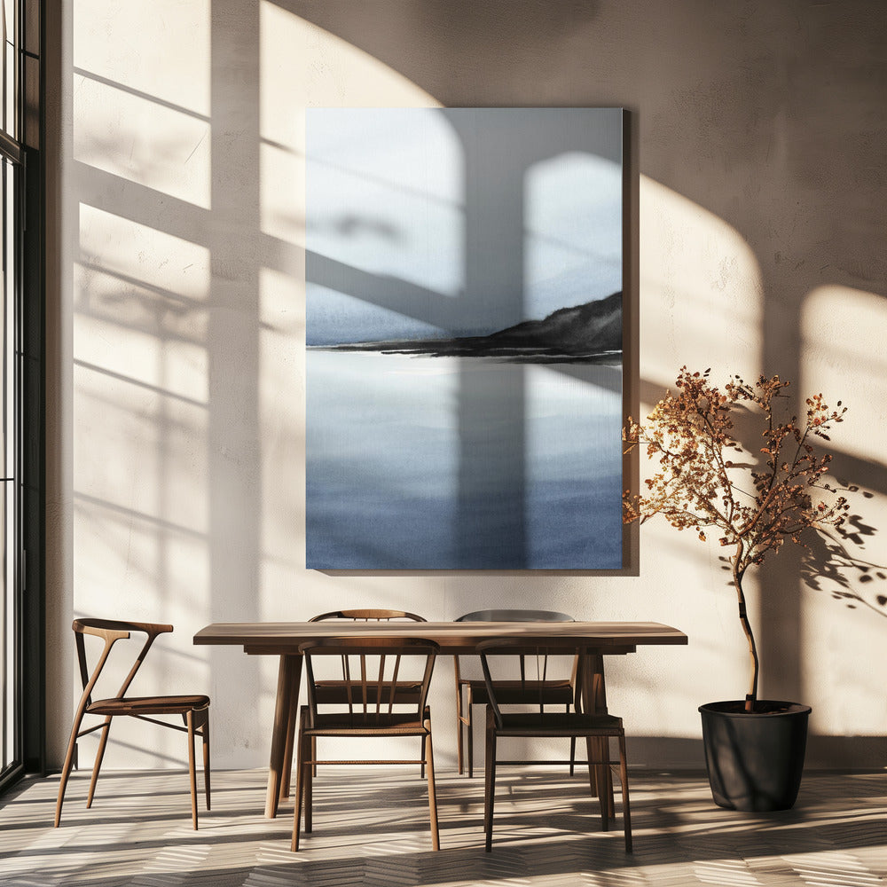 Abstract Art Canvas Print-wall-art-coastalcliffiii-32x40-24X36