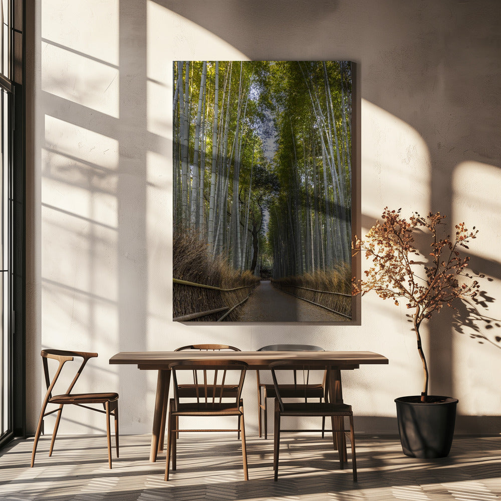 Landscape Photography Canvas Print-wall-art-mighty-arashiyama-bamboo-forest-24X36