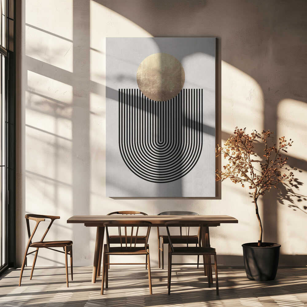 Wall art Lines and circles 21