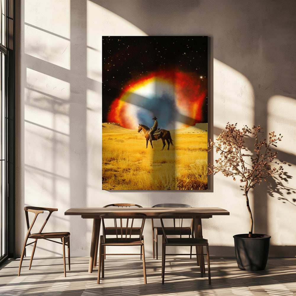 Wall art Nebula Cowboy