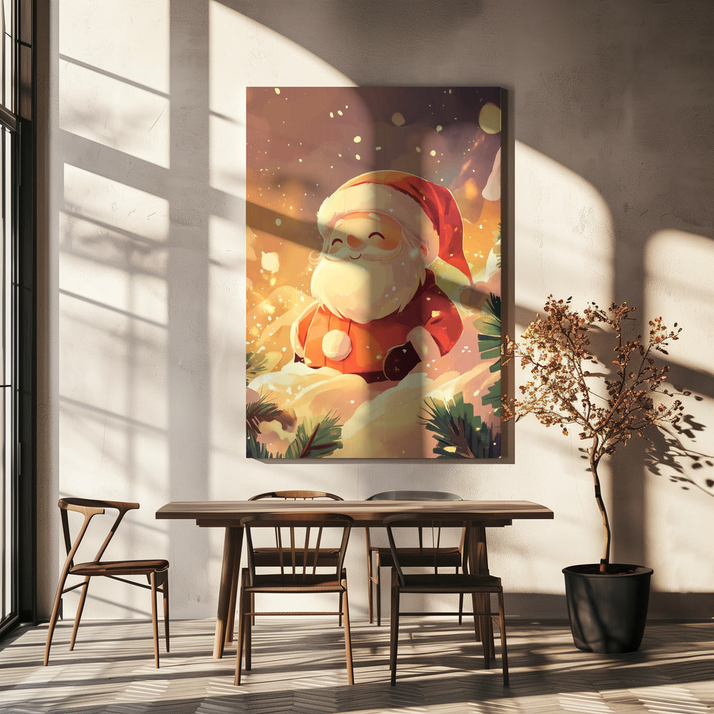 Wall art Santa Claus Canvas Print