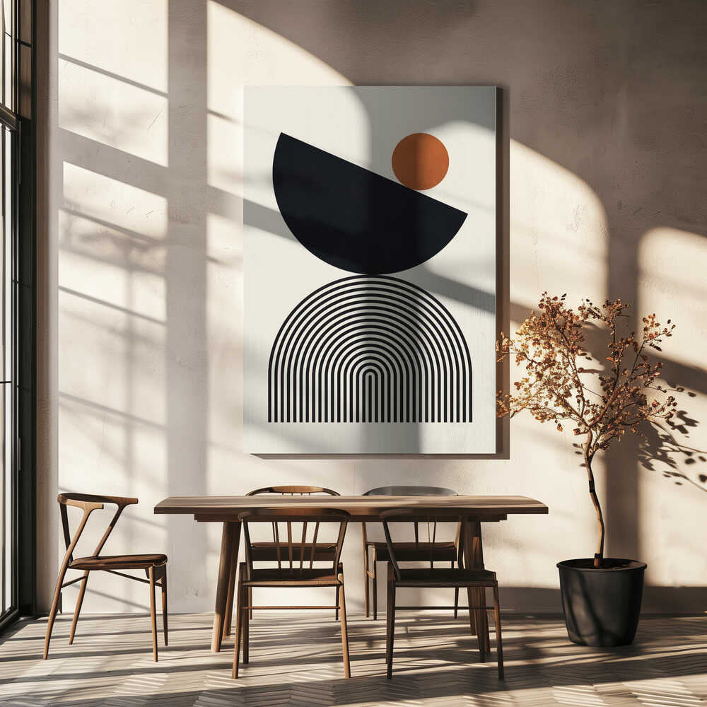 Wall art Balance and Curves