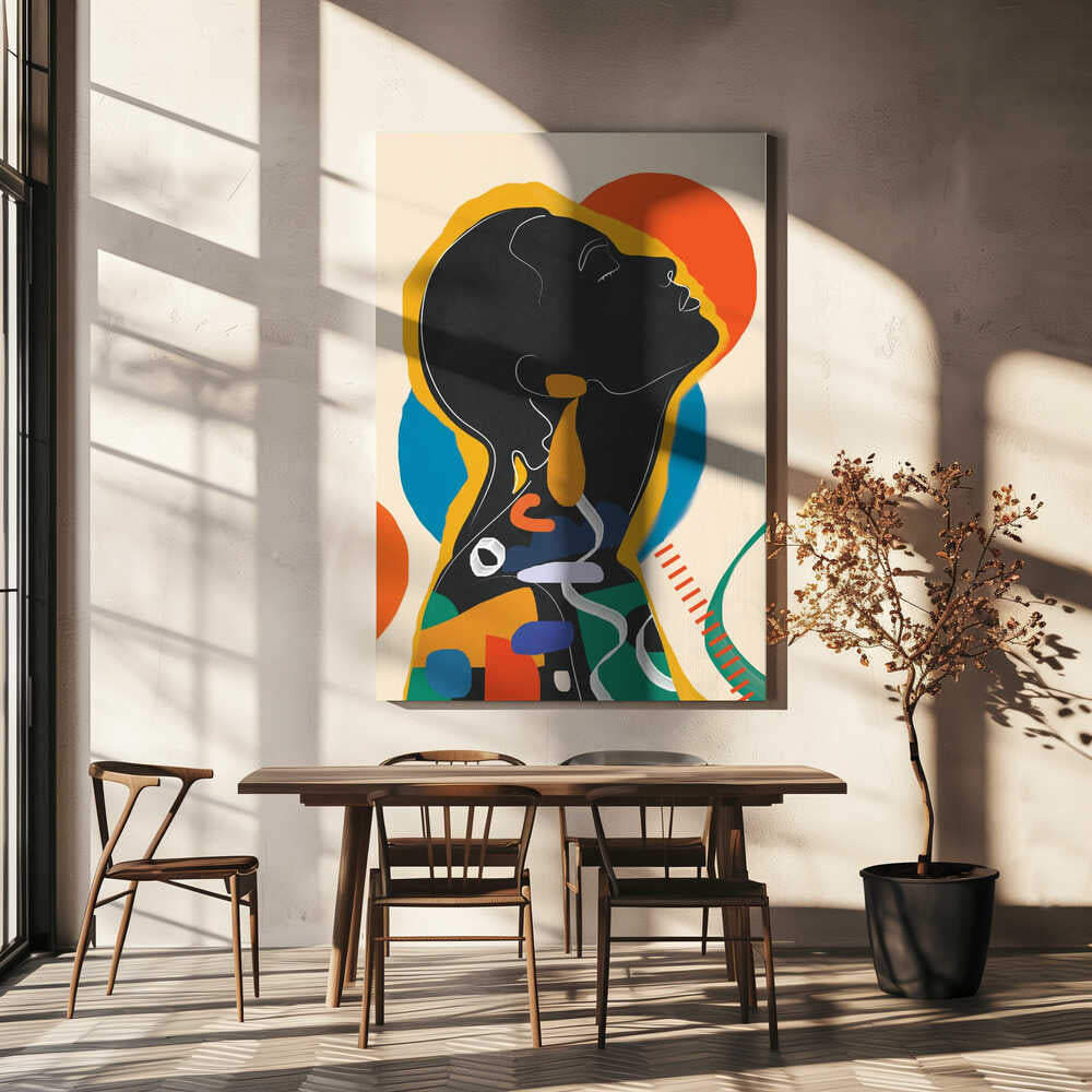 Wall art Modern Abstract Woman1