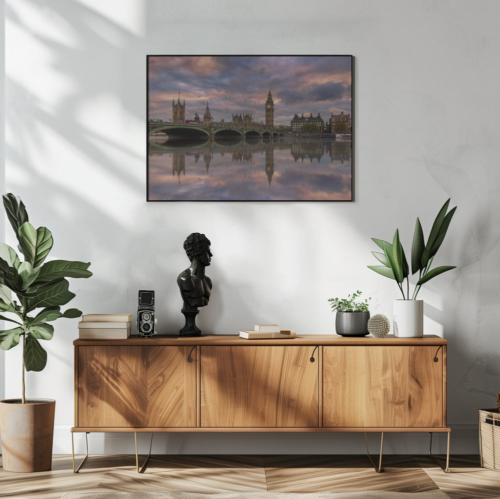 Wall Art A Sunset To Remember 48X36inch Gallery Wrapped (Ready to Hang)