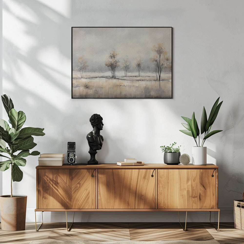 Abstract Art Canvas Print-wall-art-horizontal-abstract-landscape-6-48X36