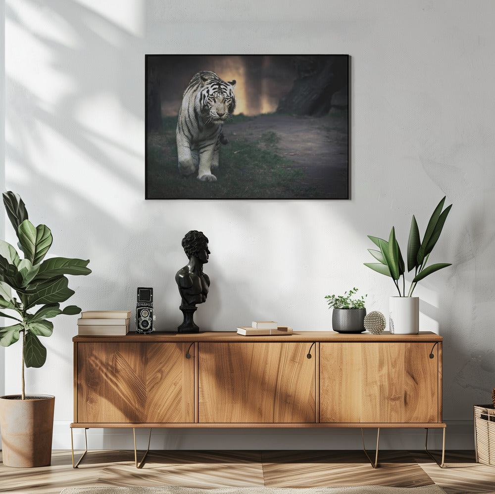Wall art White walker 48X36inch Gallery Wrapped (Ready to Hang)
