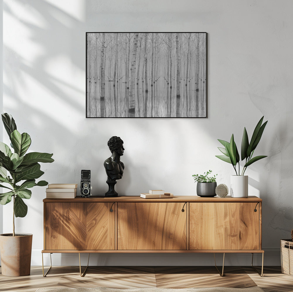 Novembre 2014 Wall Artwork In White Floating Frame