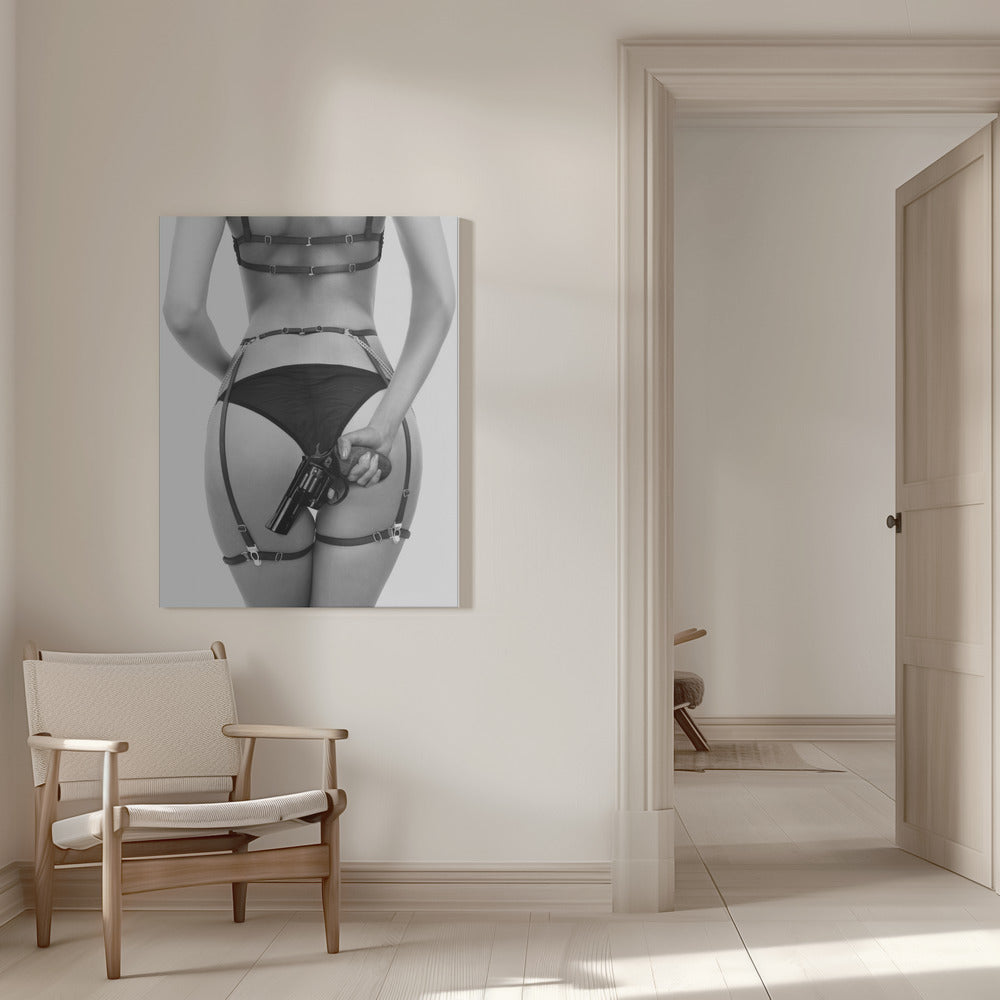  Love's A Loaded Gun Wall Artwork 0