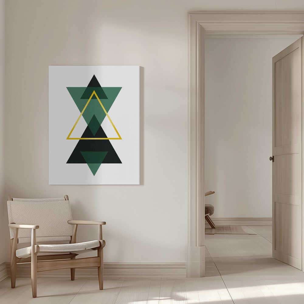 Wall art Minimal Triangle Collection #3