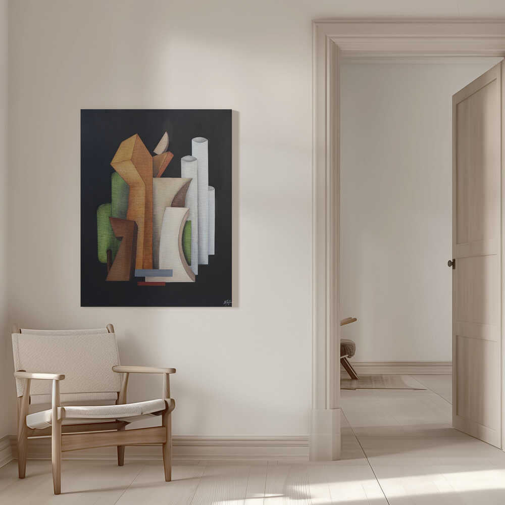 Wall art 12 tones of Arnold Schoenberg