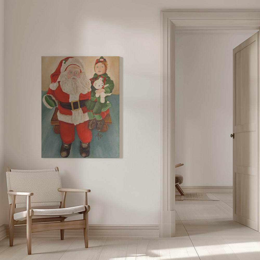 Wall art Ask Santa