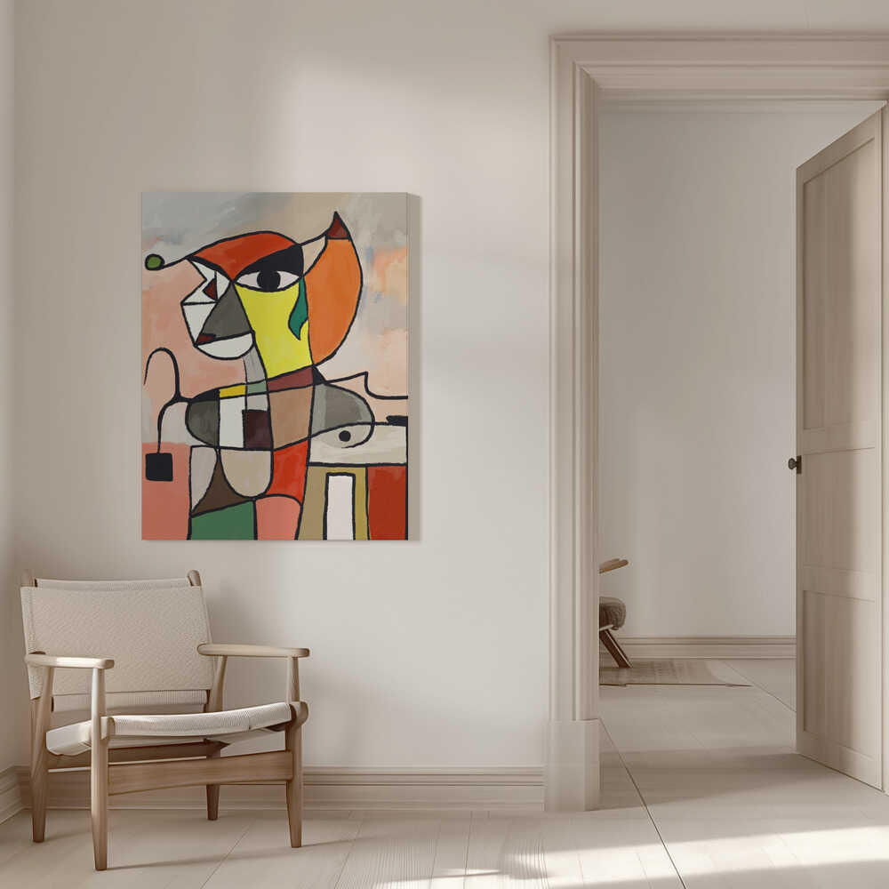 Wall art Colorful Geometric Shapes