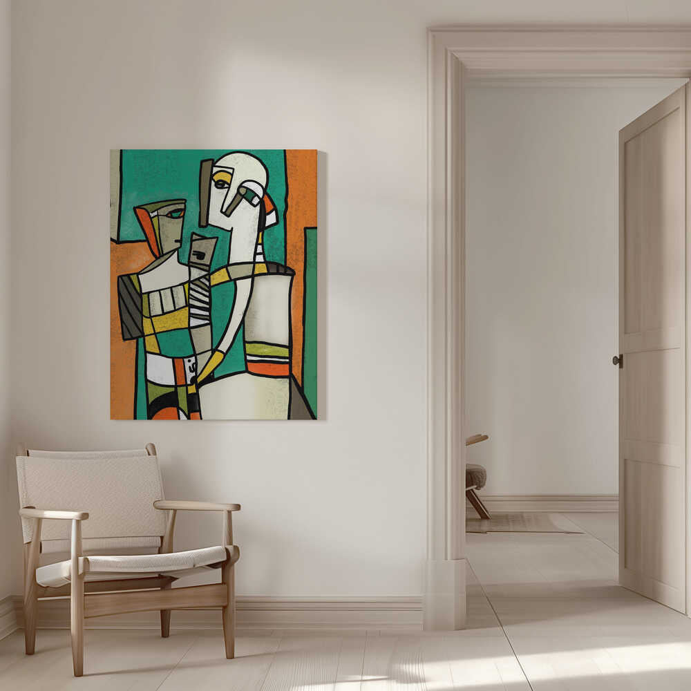 Wall art Abstract Figures Dance