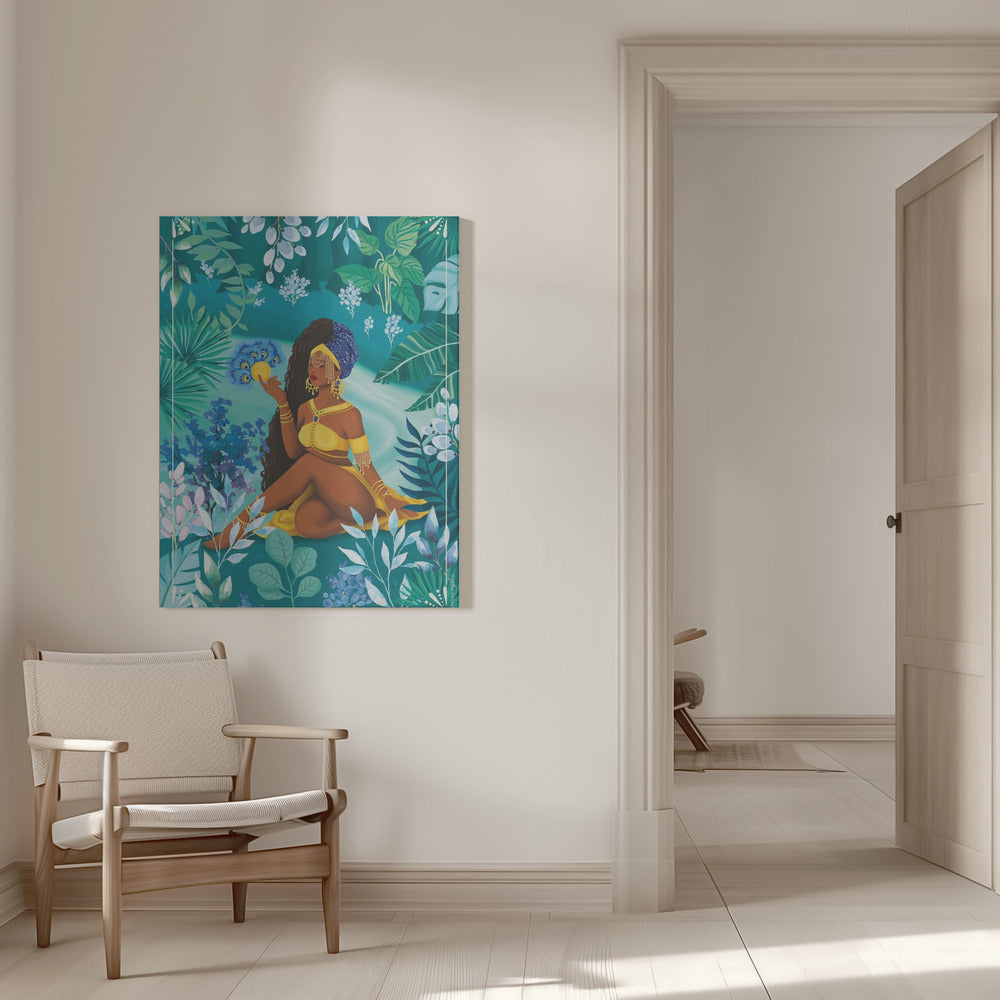 Wall art Oshun Orisha Goddess